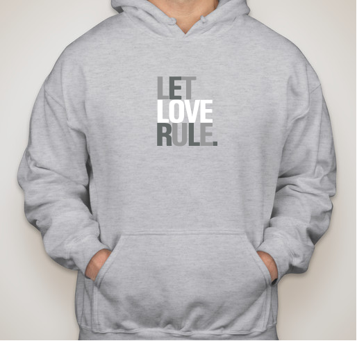 LET LOVE RULE 2021 Fundraiser - unisex shirt design - front
