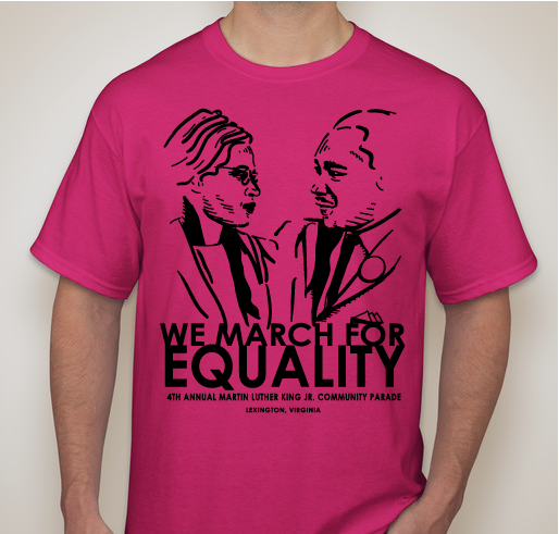 MLK Community Parade Fundraiser Fundraiser - unisex shirt design - front