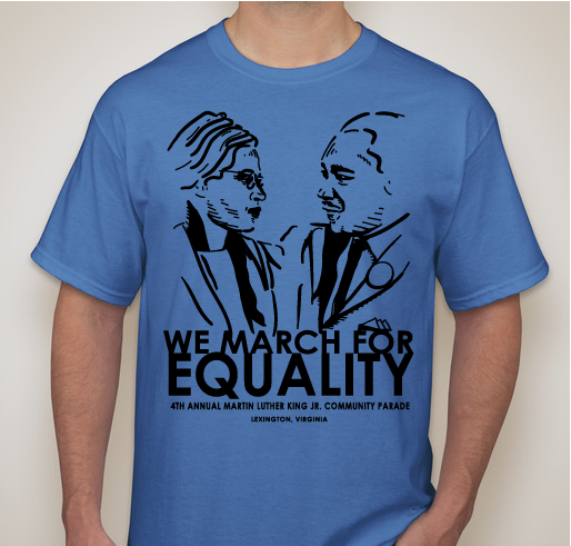 MLK Community Parade Fundraiser Fundraiser - unisex shirt design - front