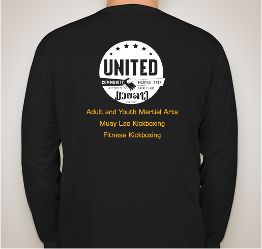 Team United Long Sleeve Fundraiser Fundraiser - unisex shirt design - back
