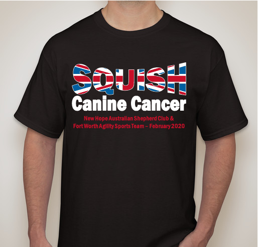 SQUISH Canine Cancer 2020 Fundraiser - unisex shirt design - front
