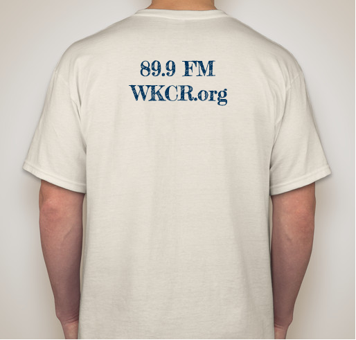 WKCR-FM Bachfest T-shirt Fundraiser - unisex shirt design - back