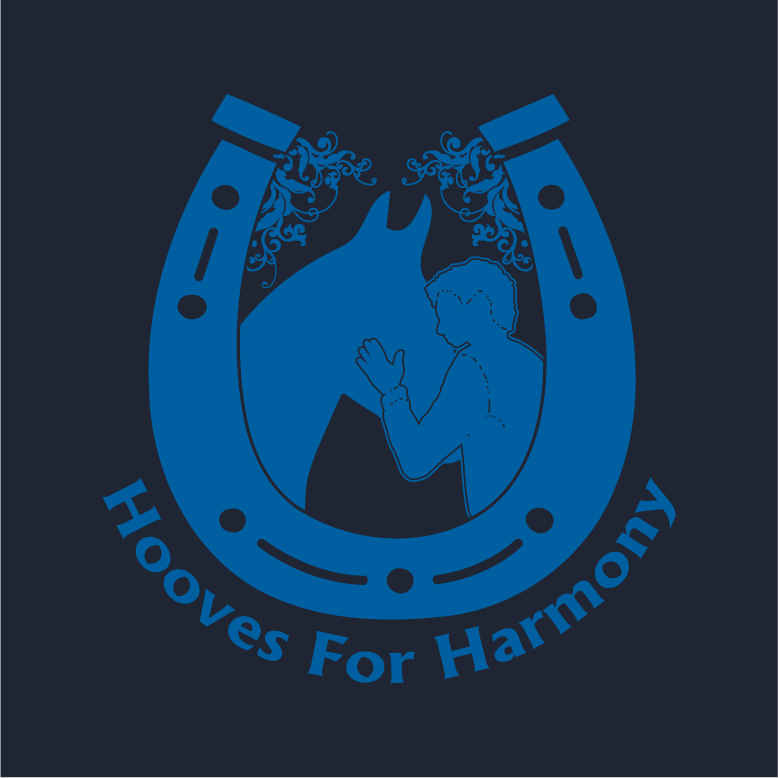 Support Hooves for Harmony! shirt design - zoomed