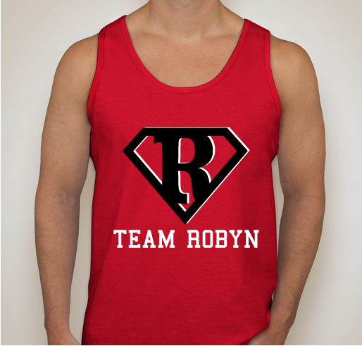 Team Robyn Fundraiser - unisex shirt design - front