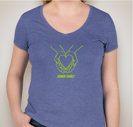 Transplant Tees: Donor Family Fundraiser - unisex shirt design - front