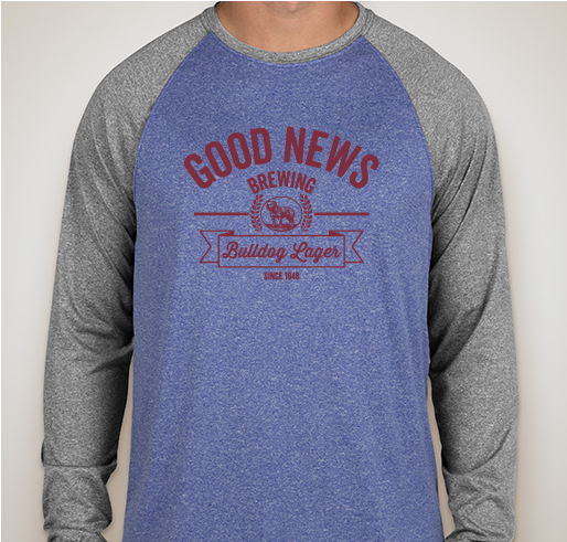 Good News Brewing for Lone Star Bulldog Club Rescue Fundraiser - unisex shirt design - front