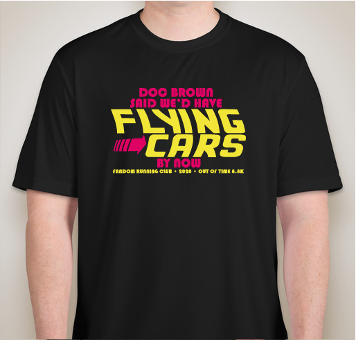 FRC Out of Time 8.8k Fundraiser - unisex shirt design - front