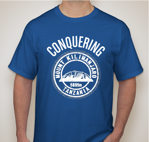 Conquering Kili - Help Support the Special Olympics! Fundraiser - unisex shirt design - front