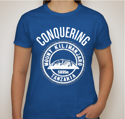 Conquering Kili - Help Support the Special Olympics! Fundraiser - unisex shirt design - front