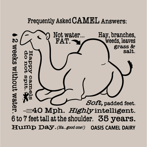 The Camel Answer Shirt shirt design - zoomed