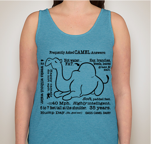 The Camel Answer Shirt Fundraiser - unisex shirt design - front
