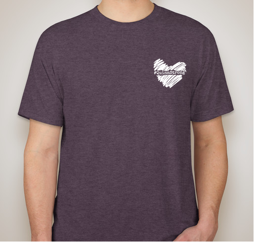 Quinn Walker Fontan Fundraiser Fundraiser - unisex shirt design - front