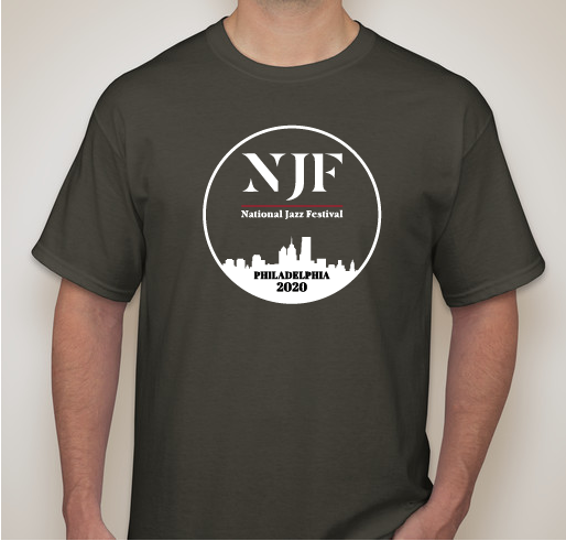 National Jazz Festival Fundraiser - unisex shirt design - front