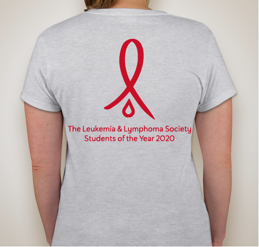 Team Cure It! LLS Students of the Year Campaign Fundraiser - unisex shirt design - back