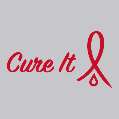 Team Cure It! LLS Students of the Year Campaign shirt design - zoomed