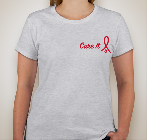 Team Cure It! LLS Students of the Year Campaign Fundraiser - unisex shirt design - front