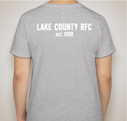 Lake County RFC Team Fundraiser Fundraiser - unisex shirt design - back