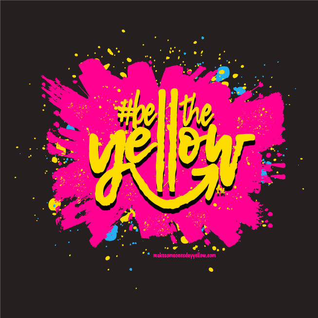 Be The Yellow shirt design - zoomed