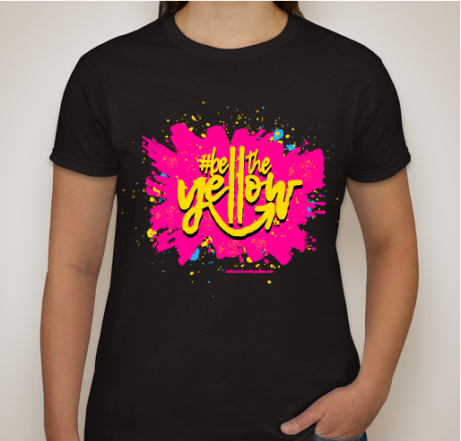 Be The Yellow Fundraiser - unisex shirt design - front
