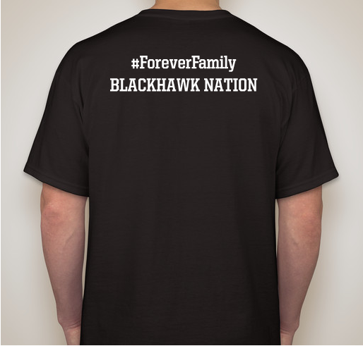 24 Forever Fundraiser - unisex shirt design - back