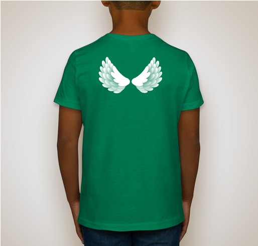 St. Patrick's Angels Community Service Program shirt design - zoomed