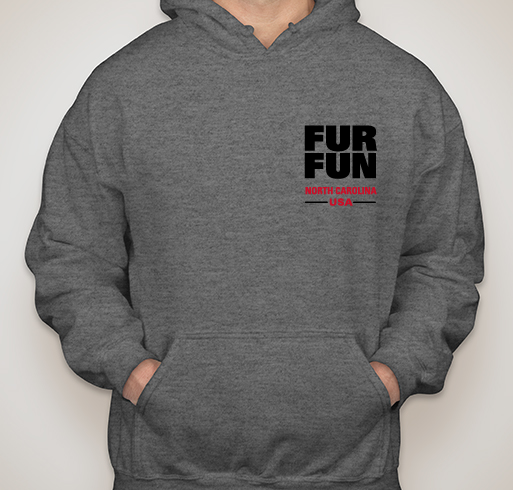 Fur Fun FOWC - Belgium Fundraiser - unisex shirt design - front