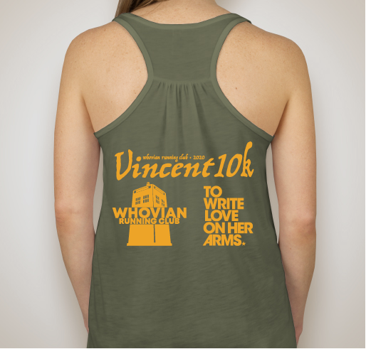 WRC Vincent 10k Fundraiser - unisex shirt design - back
