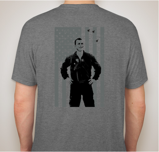 Col Erick "Fangs" Gilbert Memorial T-Shirt Fundraiser - unisex shirt design - back
