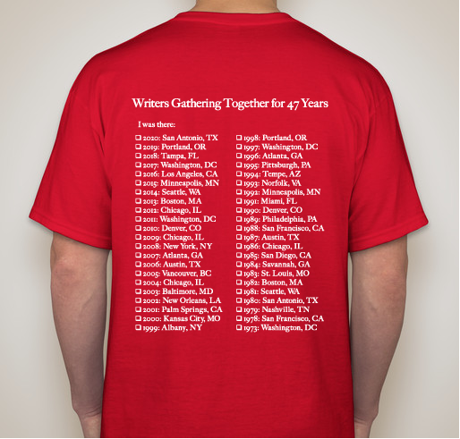 #AWP20 - Lone Star Longhorn Fundraiser - unisex shirt design - back