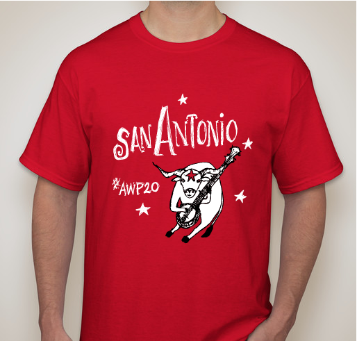 #AWP20 - Lone Star Longhorn Fundraiser - unisex shirt design - front