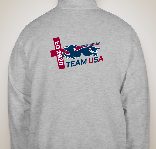 2020 AKC European Open Team Fundraiser Fundraiser - unisex shirt design - back