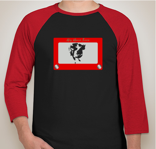 Hog Haven Farm Horace Etch-a-Sketch Fundraiser - unisex shirt design - front