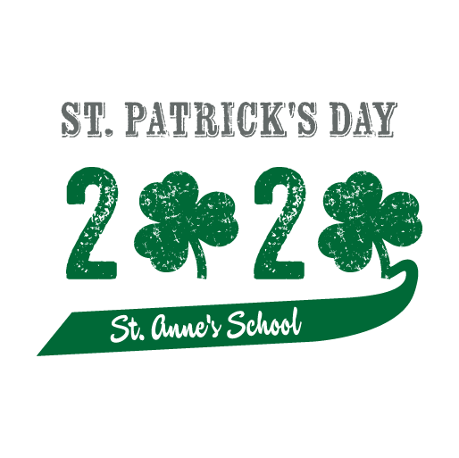 St. Anne's St. Patrick's Day Party 2020 shirt design - zoomed