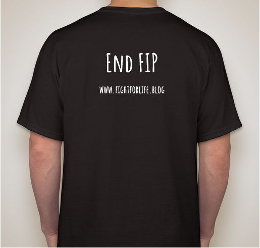 Funding treatment for shelter cats with FIP Fundraiser - unisex shirt design - back