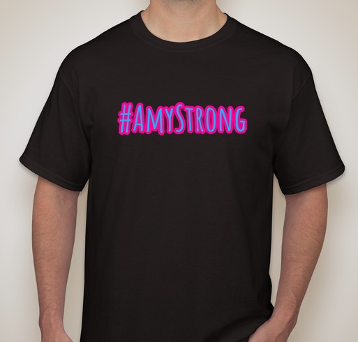 Supporting Amy! Fundraiser - unisex shirt design - front