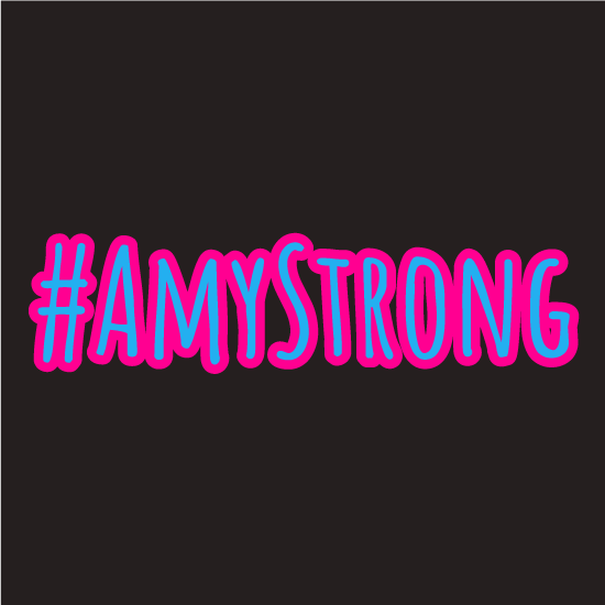 Supporting Amy! shirt design - zoomed