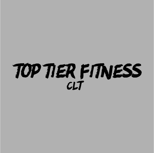 Top Tier Fitness CLT T-Shirt shirt design - zoomed