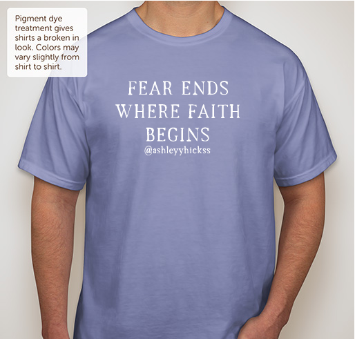 2nd Annual Ashley Charlotte Hicks Scholarship Fund Fundraiser - unisex shirt design - front