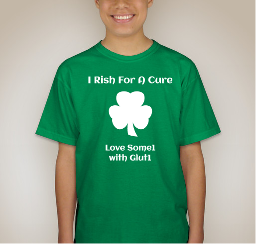 I Rish for a Cure Fundraiser - unisex shirt design - front
