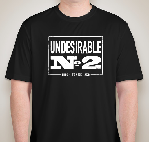 PHRC Undesirable No. 2 Fundraiser - unisex shirt design - front