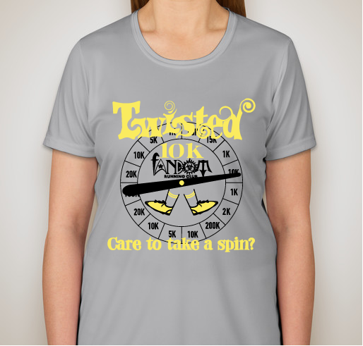 Twisted 10k Fundraiser - unisex shirt design - front