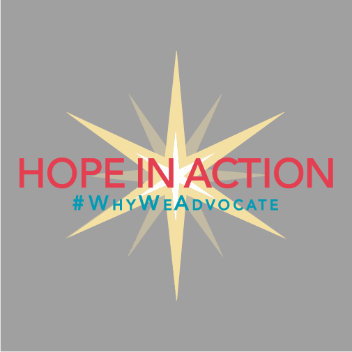 Hope in Action! NOVA2020 shirt design - zoomed