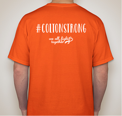 Cowboy Up For Colton Fundraiser - unisex shirt design - back