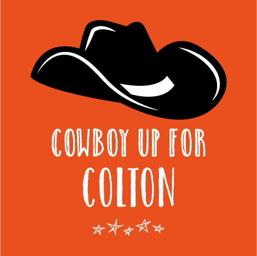 Cowboy Up For Colton shirt design - zoomed