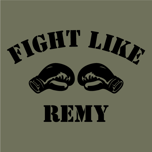 Fight Like Remy - Cops for Kids With Cancer shirt design - zoomed