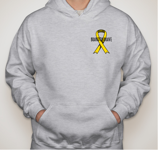 Brandon Brave Fundraiser - unisex shirt design - front