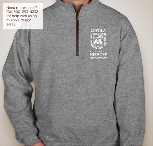 Loyola University Chicago Ignatian Service Immersion (ISI) program Fundraiser - unisex shirt design - front