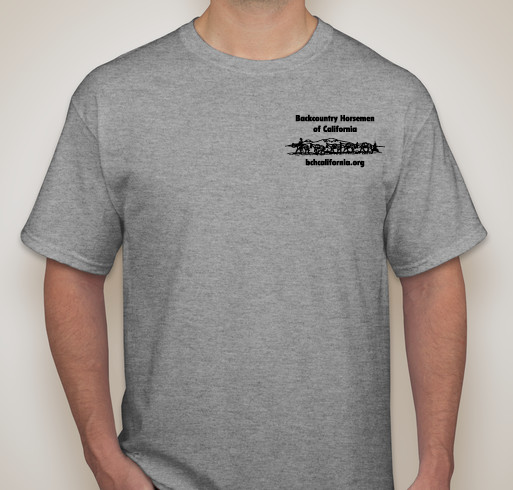 Backcountry Horsemen of California Fundraiser Fundraiser - unisex shirt design - front