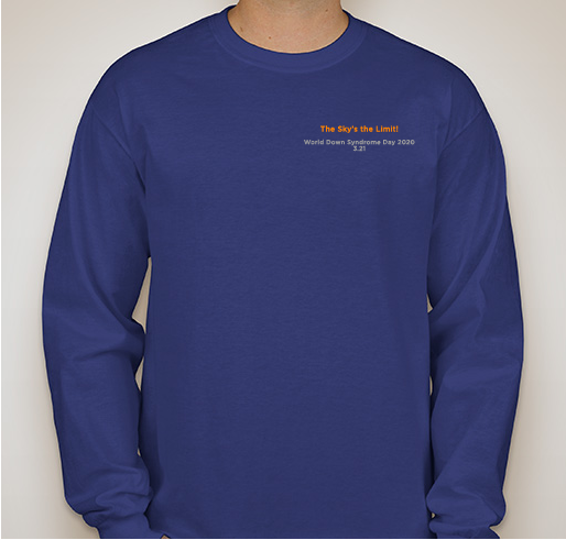 2020 WDSD - LuMind IDSC Watch Me Soar Fundraiser - unisex shirt design - front