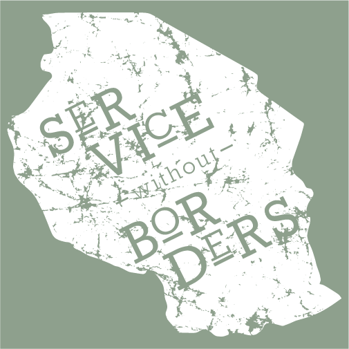 Service Without Borders Tanzania Project 2020 shirt design - zoomed
